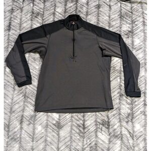 Nike ACG Baselayer Center Check Made USA 1/4 Zip Performance Stretch Mens Medium
